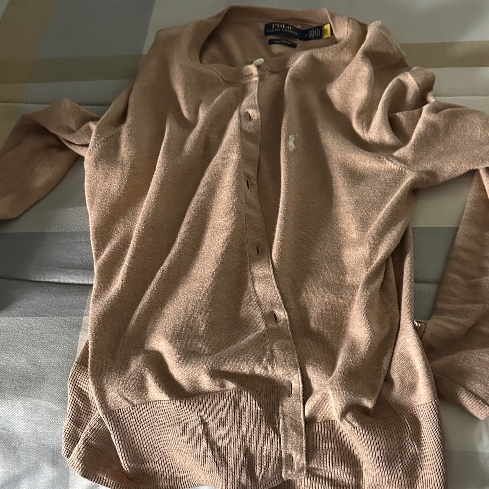 Ralph Lauren Beige Cardigan